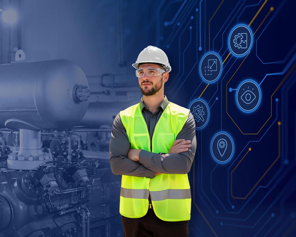 Hand, die mit dem Smartphone ein Paket abscannt